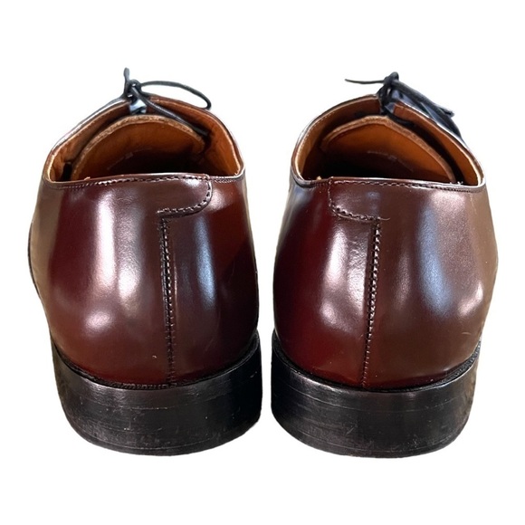 BOSTONIAN FIRST FLEX, MENS BROWN LEATHER DRESS SHOES. SIZE 11 1/2M - Picture 4 of 7